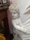 Italian Marble Statue Extremely Heavy 1970's May Be 500lbs One Piece Perfect Cnd