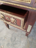 Antique French Bronze Desk Kings  Designer #935008 - Diamonds Sapphires Rubies Emeralds