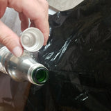 Wine Bottle Probably Silver