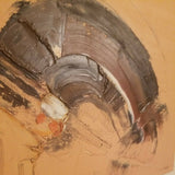 Vintage Abstract Painting Signed