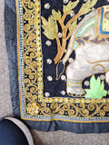 Vintage Handmade Indian Textile 22" X 17"