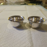 pair Of Tiffany and Co Sterling silver Small Serving Bowl