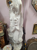 Italian Marble Statue Extremely Heavy 1970's May Be 500lbs One Piece Perfect Cnd
