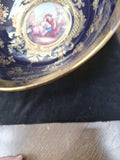 Vintage French Bowl 14" Diameter X 6" Tall