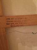 Mid century Modern Important Abstract Painting As Found #912008