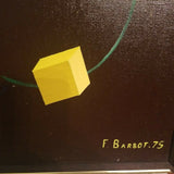A Cubist Abstraction Painting '75