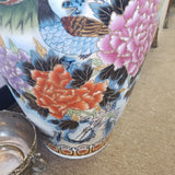 Large Chinese Porcelain 36" tall x 12" at top x 15" at middle