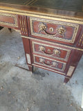 Antique French Bronze Desk Kings  Designer #935008 - Diamonds Sapphires Rubies Emeralds