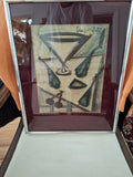 Vintage Original Bernard Buffet Lithograph Mid Century Modern