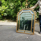 Vintage Italian Gilt Grand Mirror