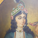 pair of signed antique oil paintings by Shifte