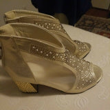 womens Huameixieye dress shoes size 7.5