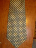 100% Silk Chaps by Ralph Lauren Olive Green with Gold Tie - Diamonds Sapphires Rubies Emeralds