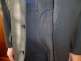 Beautiful Charcoal Gray Brooks Brothers Suit 100% Wool Made in USA Size 41