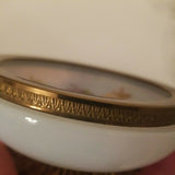 Vintage Baccarat Crystal Opaline Small Vessel