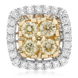Lovely Yellow Diamond Earring - Diamonds Sapphires Rubies Emeralds