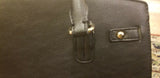 Used Womens BCBG Paris Black HandBag - Diamonds Sapphires Rubies Emeralds