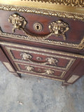 Antique French Bronze Desk Kings  Designer #935008 - Diamonds Sapphires Rubies Emeralds