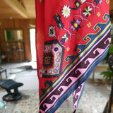 Vintage 1980's Never Worn Emanuel Ungaro Designer 100% Silk Ascot Made in Japan