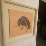Vintage Abstract Painting Signed