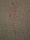 Mid century Modern Abstract Painting Signed Findlay Galleries Chicago