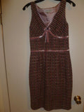 Elegant Kay Unger Size 2 Dress Knee-Length Petites 2P - Diamonds Sapphires Rubies Emeralds