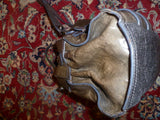 Authentic Moschino Handbag Made in Italy in Good Condition Brown Evening Bag - Diamonds Sapphires Rubies Emeralds