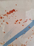 Mid Century Modern Abstract Watercolor