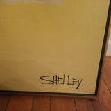 Original Large Mid Century Modern Abstract painting