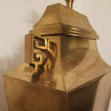 Mid century Modern Hollywood regency Asian Motif Lamp