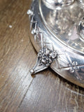 Hazorfim 925 Silver Salt And Pepper Holder Made In Israel 467 Grams