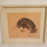 Vintage Abstract Painting Signed