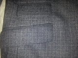 Harry Brown London Collection 3 Piece Suit Slim Fit Size 38R with 32R Pants - Diamonds Sapphires Rubies Emeralds