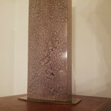 Vintage Mid Century Modern Attributed Karl Springer Designer Lamp