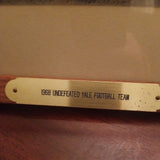 Vintage 1968 Yale University Football Undefeated Team Photo Artistic #91008