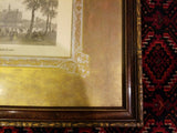 Pair Of Framed PRINTS OF HISTORIC PARIS BUILDINGS