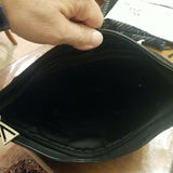 Black Versace Clutch Pouch Hand Bag including Dust Bag