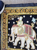 Vintage Handmade Indian Textile 22" X 16"