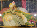 Pair Of Signed Framed French Themed Paintings