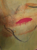 Mid century Modern Important Abstract Painting As Found #912008
