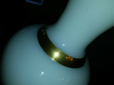 Mid Century Baccarat Opaline Large Lamp