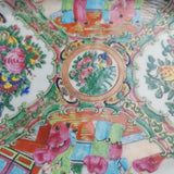 Antique Chinese Porcelain 150 Year Platterr From An Estate #91508 - Diamonds Sapphires Rubies Emeralds
