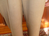 Beautiful Beige Michael Kors 100% Wool Dress Pants Size 34 Waist Size 28 Inseam