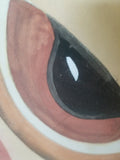 Mid century Modern Abstract Surrealist Watercolor Painting #97508