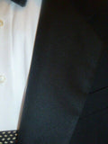 Neiman Macus Assets by Andrew Fezza 100% Virgin Wool Size 42 Short Tuxedo - Diamonds Sapphires Rubies Emeralds