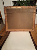 Antique American Signed WC Painting - Diamonds Sapphires Rubies Emeralds