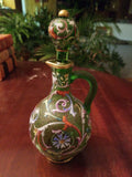 Moser 19th Century Emerald Crystal Enamel - Diamonds Sapphires Rubies Emeralds