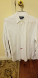 Polo by ralph lauren white dress shirt size 15 34 Made in Italy - Diamonds Sapphires Rubies Emeralds