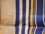 Kosher Tallit Prayer Shawl Tsit Tsit with Stripes Size 29" X 35" USED