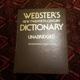 Websters New Twentieth Century Dictionary Unabridged Second Edition Deluxe Color